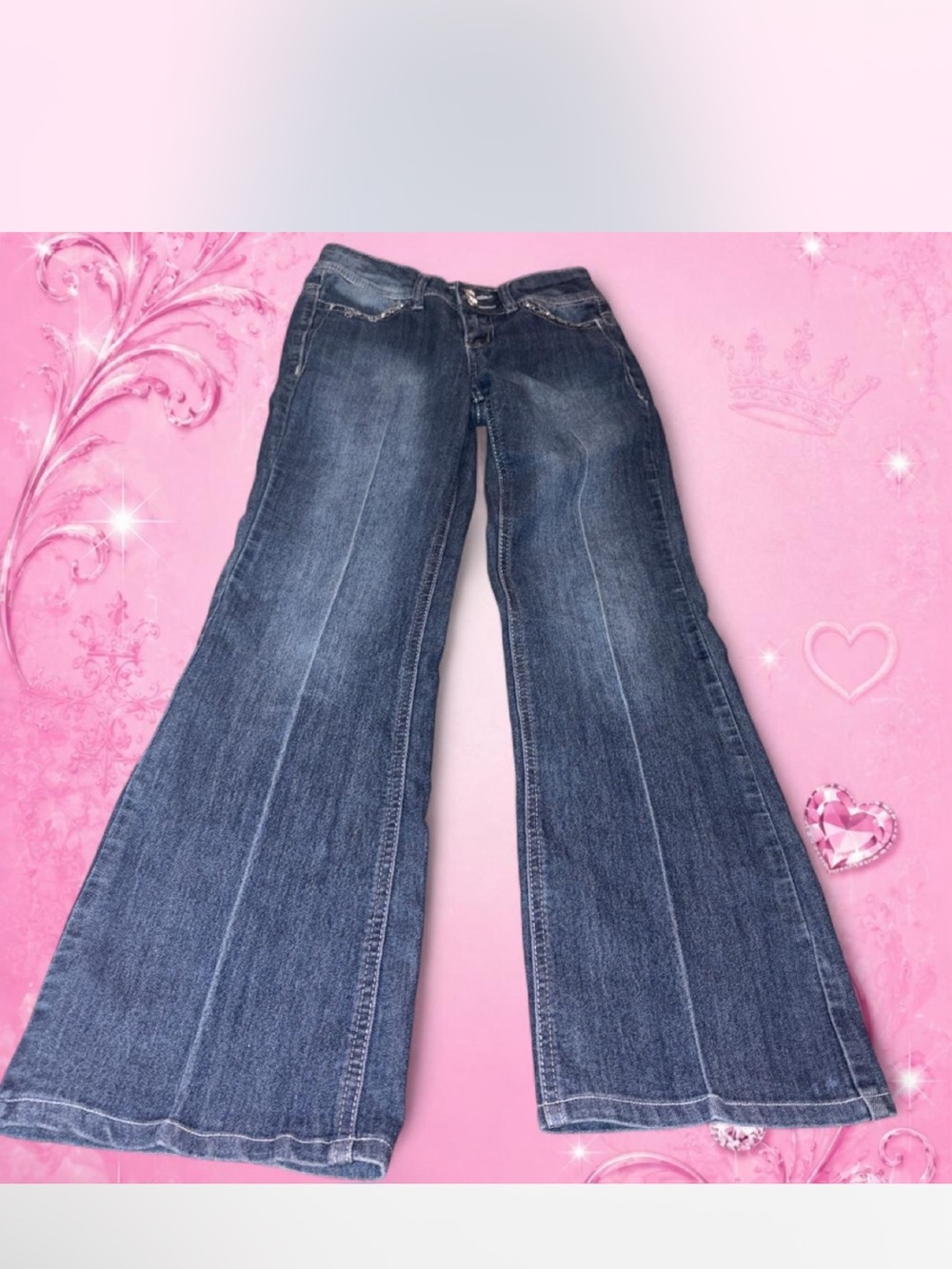 Cache vintage Women's Jeans in Dark Blue - Classic Flare